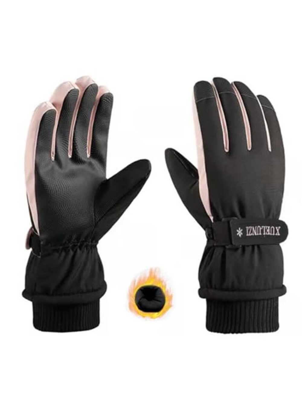 Womens Waterproof Ski Gloves Touchscreen Winter Snow Warm Insulated Gloves